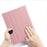 For iPad Air (2013) / Air 2 / 9.7-inch (2017) / 9.7-inch (2018) Wireless Bluetooth-compatible Keyboard + Candy Color Leather Case - Pink - 7