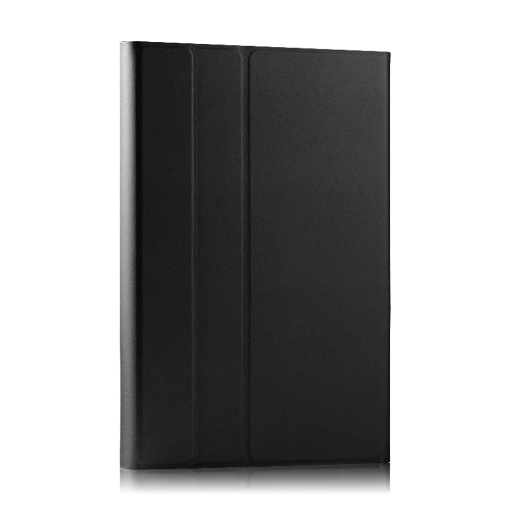 For iPad Air (2013) / Air 2 / 9.7-inch (2017) / 9.7-inch (2018) Leather Stand Tablet Case with Detachable Magnetic Wireless Keyboard (Without Touchpad) - Black - 2