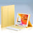 For iPad Air (2022) / (2020) Wireless Bluetooth-compatible Keyboard + Candy Color Leather Case - Yellow - 5
