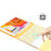 For iPad Air (2022) / (2020) Wireless Bluetooth-compatible Keyboard + Candy Color Leather Case - Yellow - 7