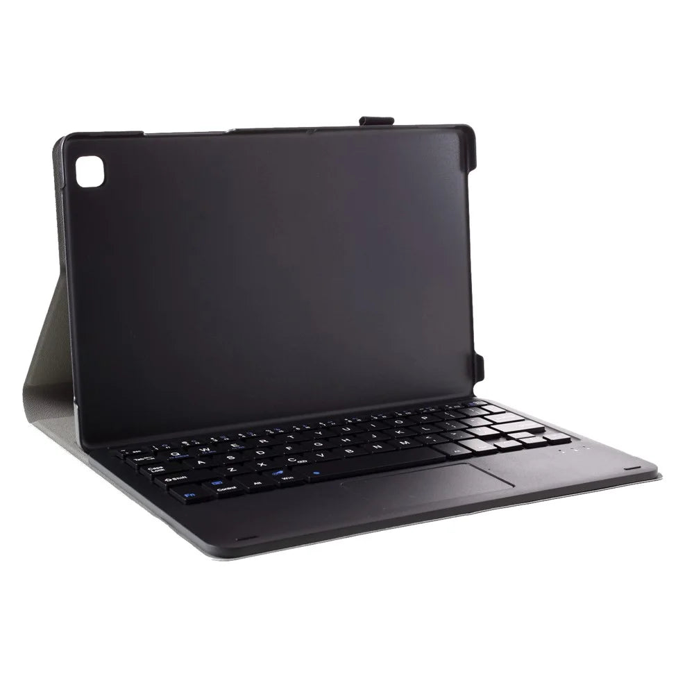 A500-A Leather Protective Case + Touch Keyboard Set for Samsung Galaxy Tab A7 10.4 (2020) T500 / T505 - Black - 6