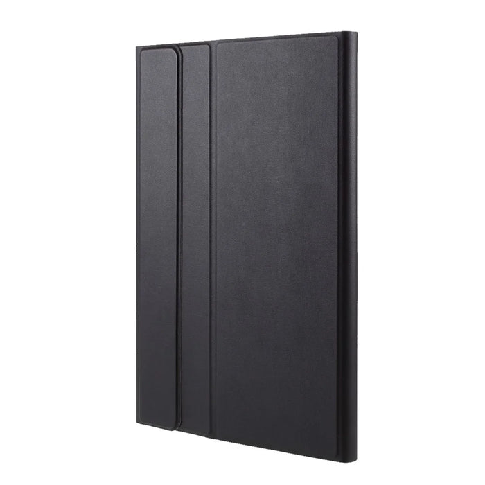 Leather Protective Case + Wireless Bluetooth-compatible Touch Keyboard Set for Lenovo Tab P11 Pro - Black - 3