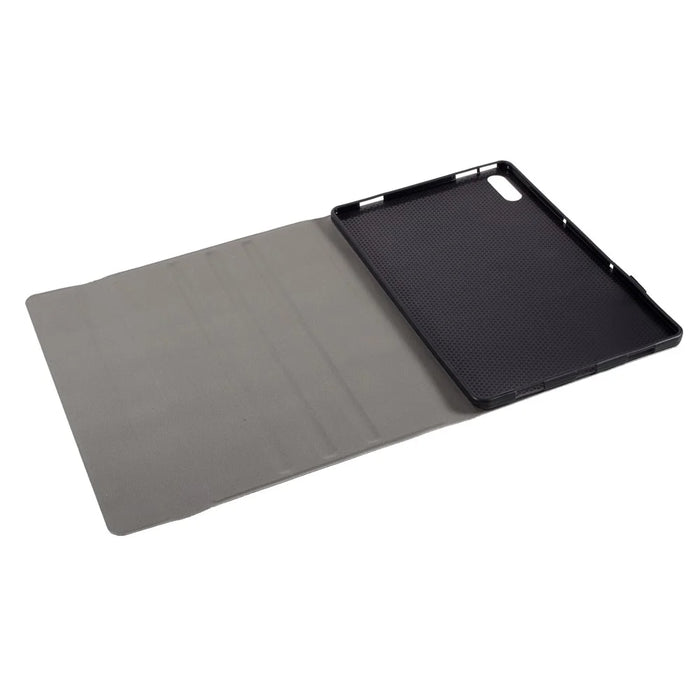 Leather Protective Case + Wireless Bluetooth-compatible Touch Keyboard Set for Lenovo Tab P11 Pro - Black - 6