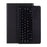 Bluetooth-compatible Keyboard with Touchpad + Leather Protective Case Combo Set for Lenovo Tab P11 TB-J606F / Tab P11 5G1 - Black - 1
