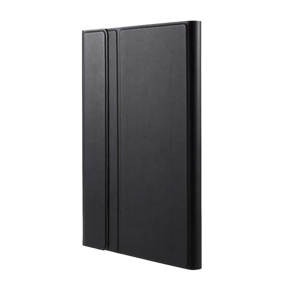Wireless Bluetooth-compatible Touch Keyboard + Leather Protective Case Set for Lenovo Tab M10 Plus - Black - 4