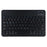 10 Inch Mini Bluetooth-compatible Keyboard USB Rechargeable Wireless Keyboard for iPad Tablet PC - Black - 1