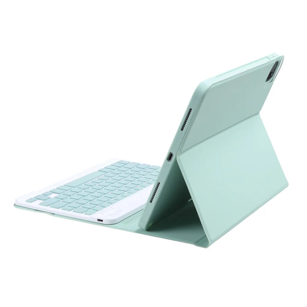 C-11B ABS Bluetooth-Compatible Keyboard for iPad Air 11 (2026) / (2025) / (2024) / Air (2020) / (2022) / Pro 11 (2018) / (2020) / (2021) / (2022) - Light Green - 3