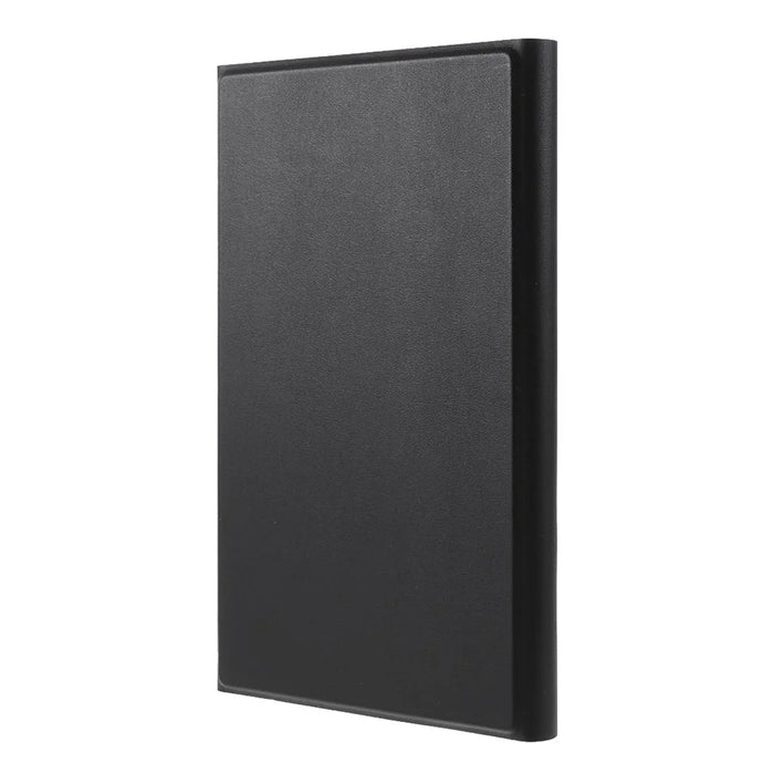 A220 Bluetooth-compatible Keyboard Leather Tablet Protective Stand Shell Case Cover for Samsung Galaxy Tab A7 Lite 8.7-inch T220 / T225 - Black - 3