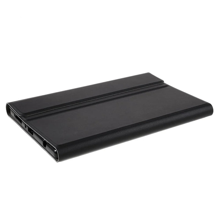 A220 Bluetooth-compatible Keyboard Leather Tablet Protective Stand Shell Case Cover for Samsung Galaxy Tab A7 Lite 8.7-inch T220 / T225 - Black - 6