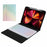 B011S Bluetooth-Compatible Keyboard Case for iPad Air 11 (2025) / (2024) / Pro 11 (2022 / 2021 / 2020 / 2018) / Air (2022) / (2020) - Multi-Color - 1