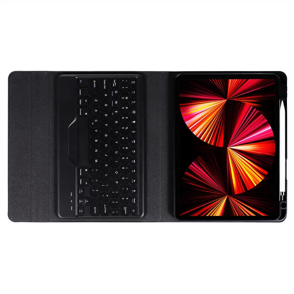 B011 Bluetooth-Compatible Keyboard Case  for iPad Air 11 (2026) / (2025) / (2024) / Pro 11 (2022 / 2021 / 2020 / 2018) / Air (2022) / (2020) - Black - 5