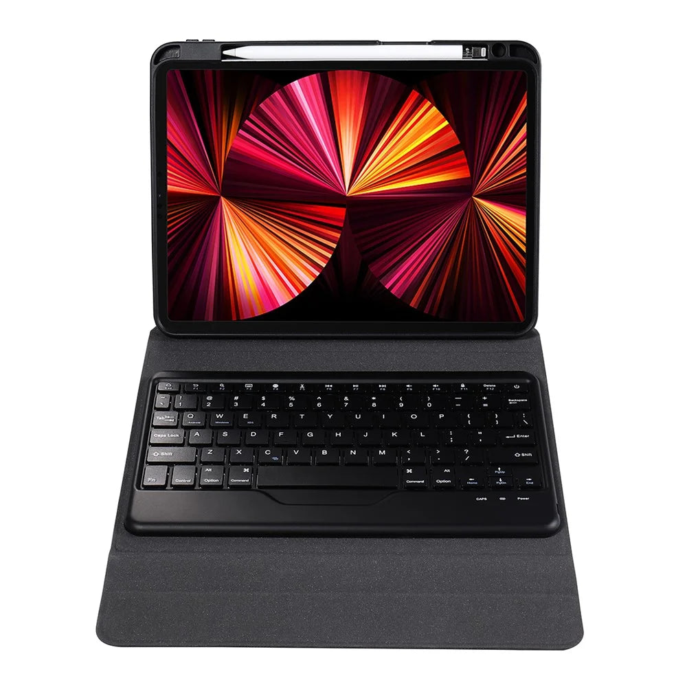 B011 Bluetooth-Compatible Keyboard Case  for iPad Air 11 (2026) / (2025) / (2024) / Pro 11 (2022 / 2021 / 2020 / 2018) / Air (2022) / (2020) - Black - 7