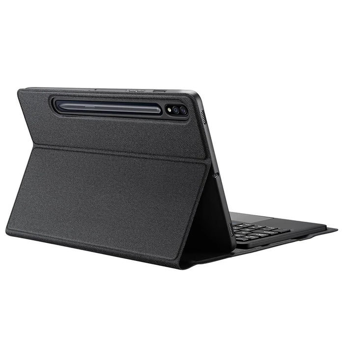 DUX DUCIS 2 in 1 Bluetooth-compatible Keyboard Full Protection Leather Tablet Stand Case for Samsung Galaxy Tab S7/Tab S8 - 1