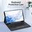 DUX DUCIS 2 in 1 Bluetooth-compatible Keyboard Full Protection Leather Tablet Stand Case for Samsung Galaxy Tab S7/Tab S8 - 2