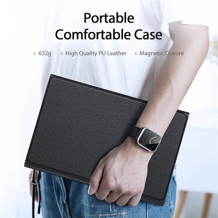DUX DUCIS 2 in 1 Bluetooth-compatible Keyboard Full Protection Leather Tablet Stand Case for Samsung Galaxy Tab S7/Tab S8 - 3