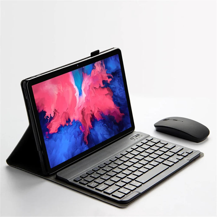 Wireless Bluetooth-compatible Keyboard + Leather Protective Shell For Lenovo Tab P11 Pro J706F / J716F - 2