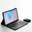 Quality Leather Protective Shell with Wireless Bluetooth-compatible Keyboard For Samsung Galaxy Tab S6 - 2