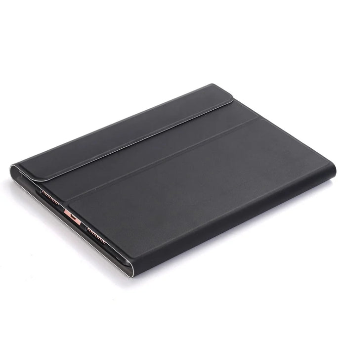 AW11-A Super Slim Wireless Bluetooth-compatible Keyboard TPU Inner + Leather Protective Case with Touch Mouse for Huawei MatePad 11 (2021) (DBY-W09) - Black - 5