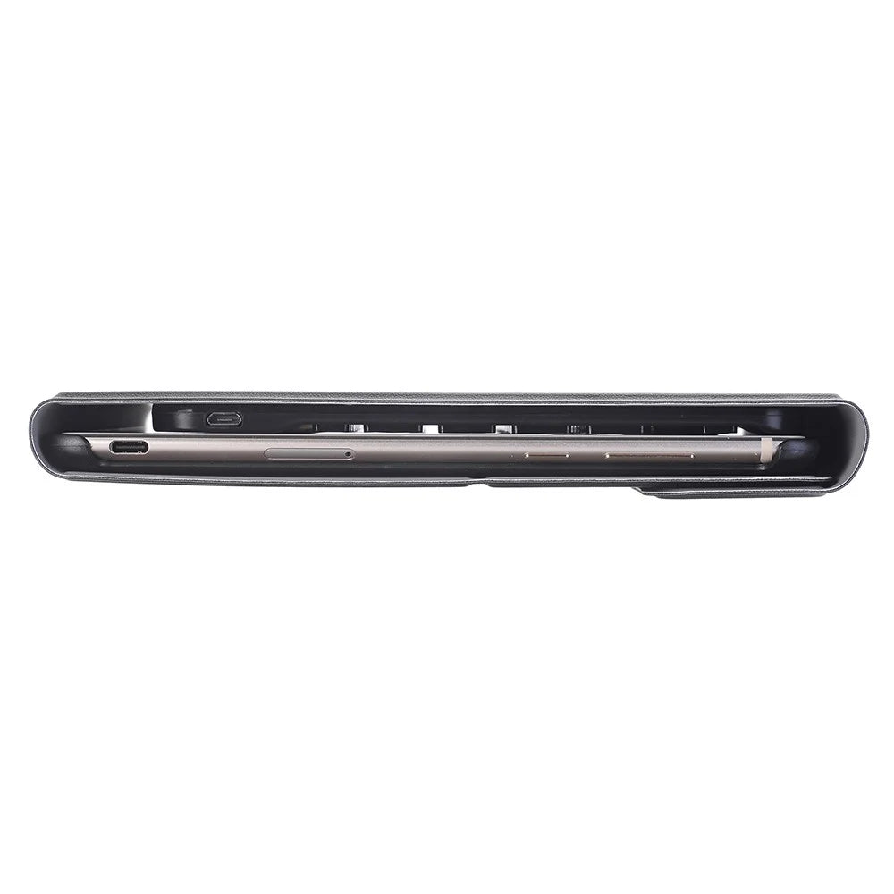 AW11 Super Thin Wireless Bluetooth-compatible Keyboard TPU Inner Case + Leather Protective Case for Huawei MatePad 11 (2021) (DBY-W09) - Black - 6