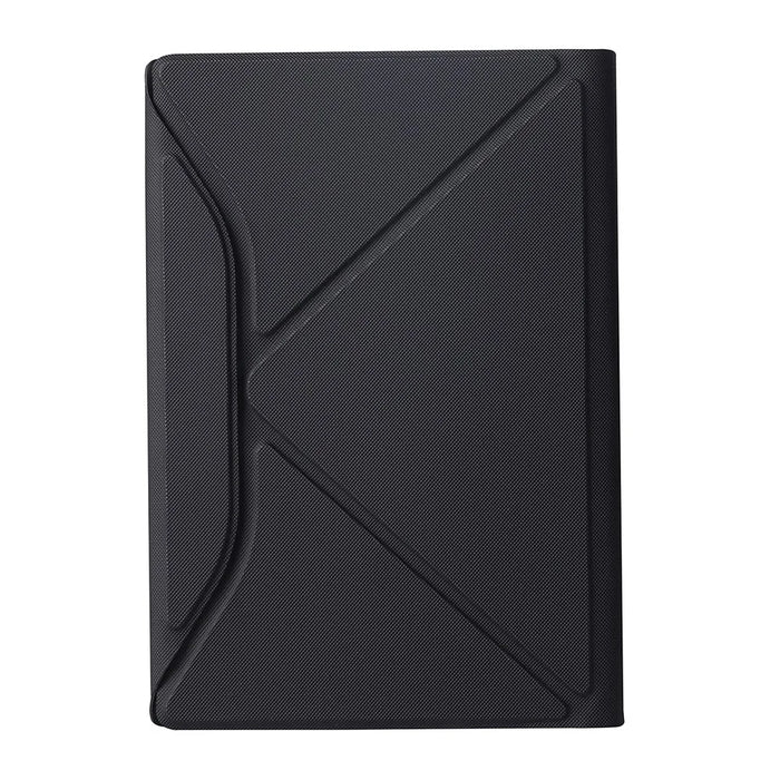 B500S Bluetooth-compatible Keyboard with Triangle Support Leather Protective Case (with Backlit) for Samsung Galaxy Tab A7 10.4 (2020) (T500 / T505) - Black / Black - 3
