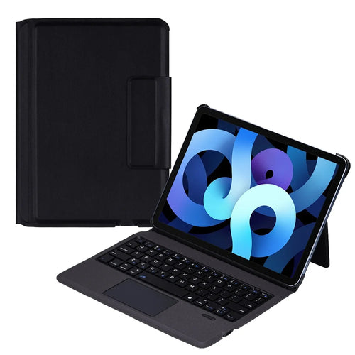 1096 Lightweight Wireless Bluetooth-compatible Keyboard + Smooth Leather Protective Cover Case for iPad 10.2 (2021)/(2020)/(2019)/Air 10.5 inch (2019)/Pro 10.5-inch (2017) - 1