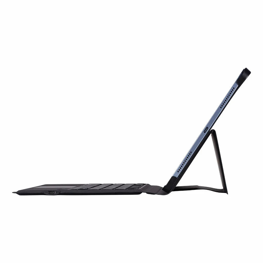 1096 Lightweight Wireless Bluetooth-compatible Keyboard + Smooth Leather Protective Cover Case for iPad 10.2 (2021)/(2020)/(2019)/Air 10.5 inch (2019)/Pro 10.5-inch (2017) - 4
