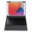 B07 Leather Protective Case + Bluetooth Keyboard Support Triangle Stand Built-in Pen Slot [without Backlit] for iPad 9.7 (2017) (2018) / iPad Pro 9.7 (2016) / iPad Air 2 - Black - 5