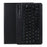 A06 Ultra Slim Smart Bluetooth-compatible Keyboard with Leather Stand Case for iPad mini (2021) / iPad mini 6 - Black - 1
