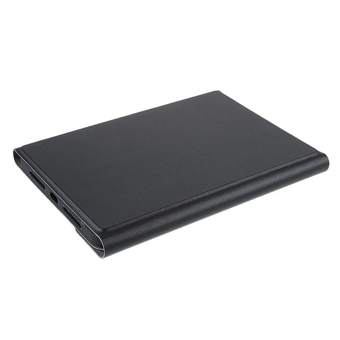 A06 Ultra Slim Smart Bluetooth-compatible Keyboard with Leather Stand Case for iPad mini (2021) / iPad mini 6 - Black - 7