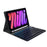 A06B Ultra-Thin Leather Stand Protective Case Shell + Bluetooth-compatible Keyboard with Pen Slot for iPad mini (2024) / mini (2021) - Black - 3