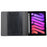 A06B Ultra-Thin Leather Stand Protective Case Shell + Bluetooth-compatible Keyboard with Pen Slot for iPad mini (2024) / mini (2021) - Black - 5