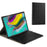 Leather Tablet Stand Case with Wireless Bluetooth-compatible Keyboard for Samsung Galaxy Tab A 10.1 (2019) T510 - Black - 1