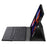 A12B-A Ultra-Thin Bluetooth-compatible Keyboard with Touch Mouse Leather Case Magnetic Closure for iPad Pro 12.9 (2021) / (2020) / (2018) - Black - 4