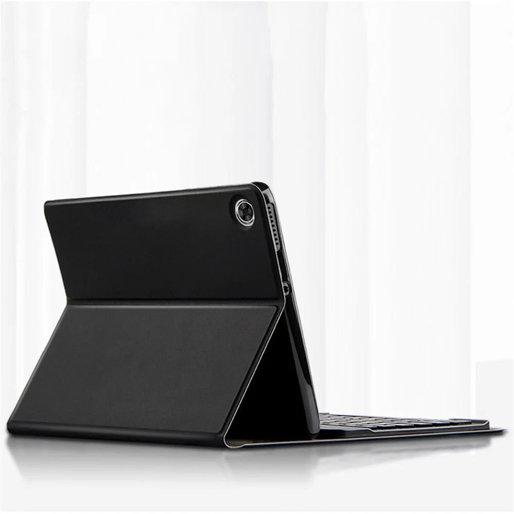 For Lenovo Tab M10 HD Gen 2 TB-X306X / F Leather Stand Tablet Case with Detachable Magnetic Wireless Keyboard (Without Touchpad) - 4