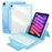 Dust-proof TPU Tablet Stand Case Shock Resistant Protective Cover with Magnetic Detachable Bluetooth-compatible Keyboard for iPad mini (2021) - Blue - 1