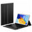 For Honor Pad 7 10.1-inch Detachable Bluetooth-compatible Keyboard with Hinge Stand Leather Case - 1