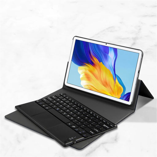 For Honor Pad 7 10.1-inch Detachable Bluetooth-compatible Keyboard with Hinge Stand Leather Case - 2