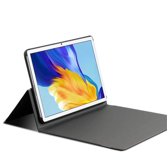 For Honor Pad 7 10.1-inch Detachable Bluetooth-compatible Keyboard with Hinge Stand Leather Case - 7