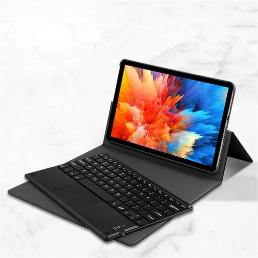 For Asus Adolpad 10 Pro Detachable Bluetooth-compatible Keyboard with Hinge Stand Leather Case - 2