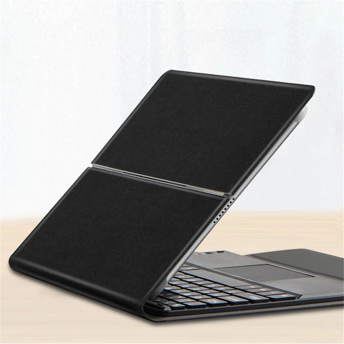 For Asus Adolpad 10 Pro Detachable Bluetooth-compatible Keyboard with Hinge Stand Leather Case - 5