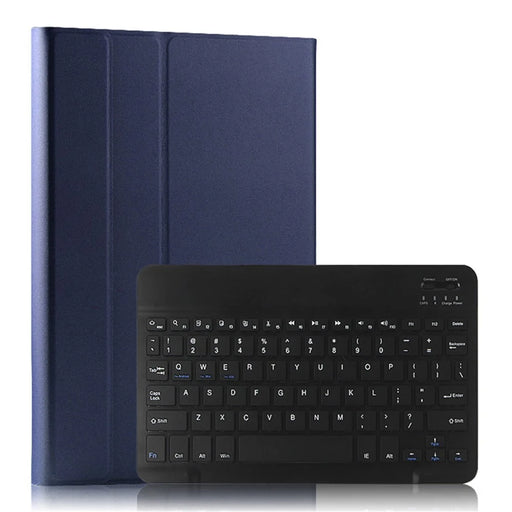 For Samsung Galaxy Tab S5e SM-T720 / T725 Leather Stand Tablet Case with Detachable Magnetic Wireless Keyboard (Without Touchpad) - Blue - 1
