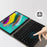 For Samsung Galaxy Tab S5e SM-T720 / T725 Leather Stand Tablet Case with Detachable Magnetic Wireless Keyboard (Without Touchpad) - Blue - 3
