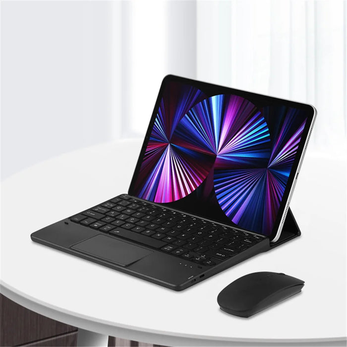 K08 Stand Function Touchpad Backlit Keyboard Wireless Bluetooth-compatible Keyboard - 6