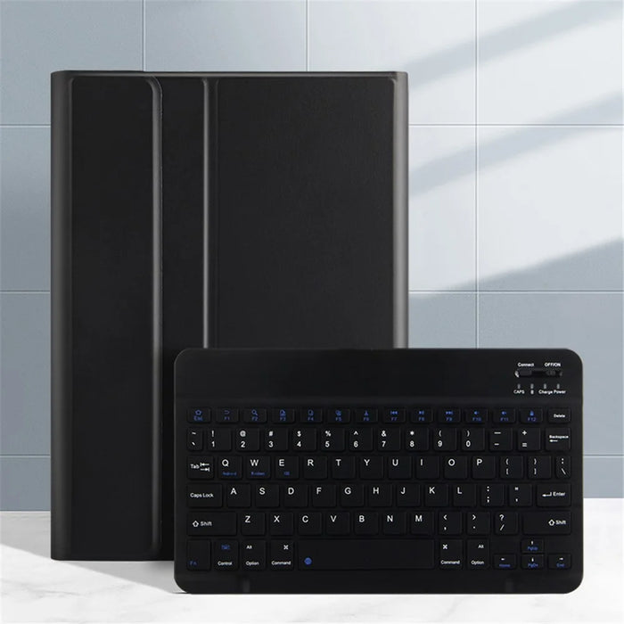 For Samsung Galaxy Tab A8 10.5 (2021) Leather Stand Tablet Case with Detachable Magnetic Wireless Keyboard (Without Touchpad) - 2