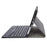 SFGO for Microsoft Surface Go / Go 2 / Go 3 Wood Texture PU Leather Outer Cover Bluetooth-compatible Keyboard Set with TPU Inner Bumper Case - Black - 4