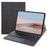 SFGO-A for Microsoft Surface Go / Go 2 / Go 3 Touch Mouse Design Bluetooth-compatible Keyboard Set with Wood Texture PU Leather Outer Cover TPU Inner Bumper Case - 1