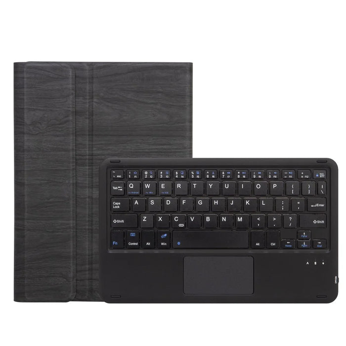 SFGO-A for Microsoft Surface Go / Go 2 / Go 3 Touch Mouse Design Bluetooth-compatible Keyboard Set with Wood Texture PU Leather Outer Cover TPU Inner Bumper Case - 7
