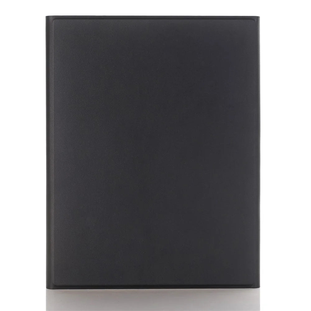 For Samsung Galaxy Tab S8 PU Leather+TPU Tablet Stand Case with Wireless Bluetooth-compatible Keyboard - Black - 4