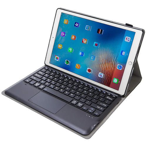 A129-A For iPad Pro 12.9 inch 2015 / 2021 Adjustable Stand Tablet Case Detachable Bluetooth-compatible Keyboard Tablet Protective Cover - 1
