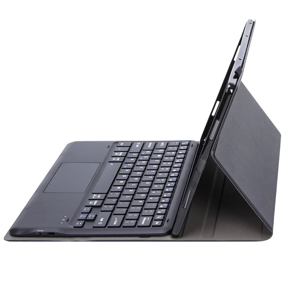 A129-A For iPad Pro 12.9 inch 2015 / 2021 Adjustable Stand Tablet Case Detachable Bluetooth-compatible Keyboard Tablet Protective Cover - 5